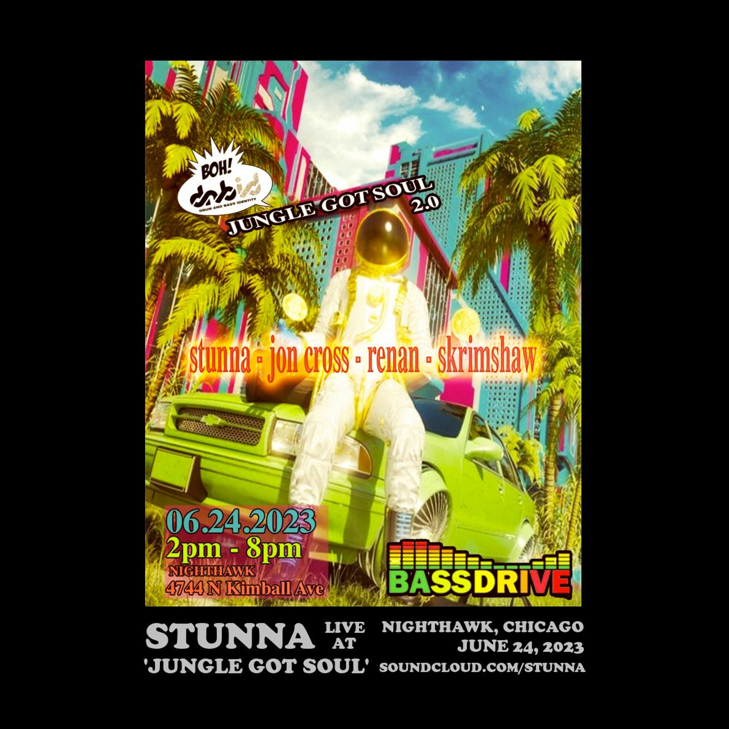 STUNNA Live at JUNGLE GOT SOUL Nighthawk Chicago June 24 2023 episode artwork