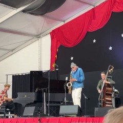 Charles Lloyd 4/27/24 New Orleans Jazz & Heritage Festival - WWOZ Jazz Tent