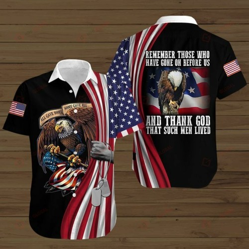 American Veteran thank god that such men lived 3D all over print shirt