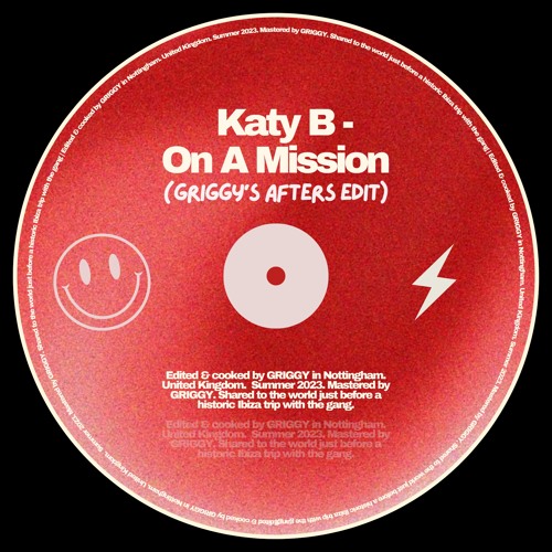 Katy B - Katy on a mission (GRIGGY’s Afters Edit)