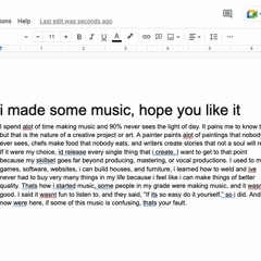 AUVER X XENON LIGHTS - UNFINISHED #1