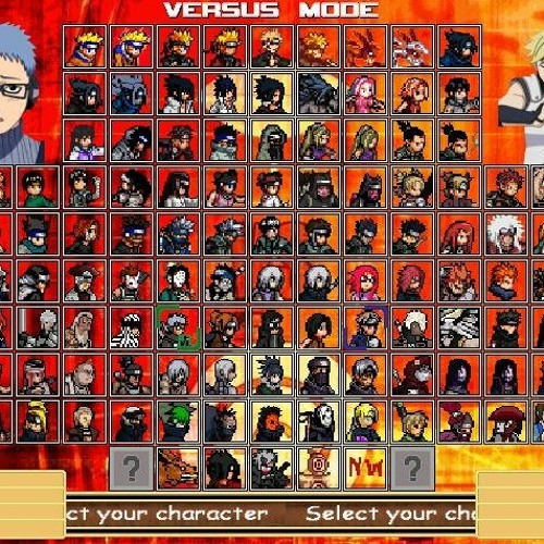 Mugen Characters Naruto - Colaboratory