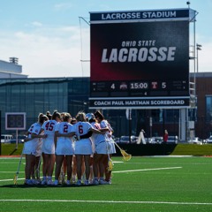 Ohio State Women's Lacrosse Warmup 2023