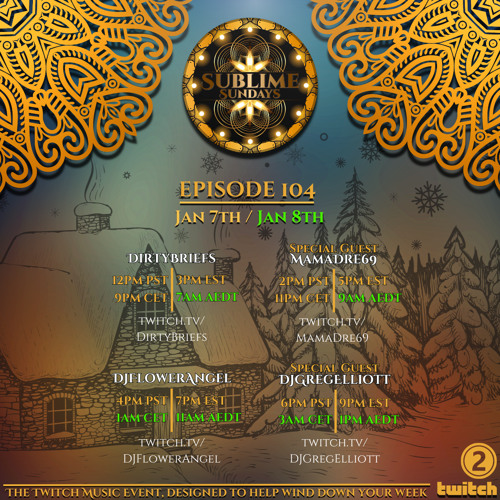 Sublime Sundays - Episode 104 | @DJGregElliott - 2024.01.07