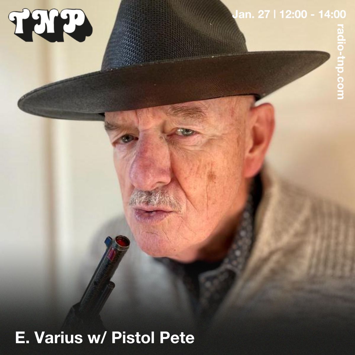E. Varius w/ Pistol Pete