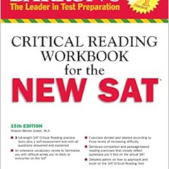 [FREE] EBOOK 📦 Barron's Reading Workbook for the NEW SAT (Critical Reading Workbook
