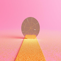 You left a trail of candy gold