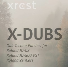 X-DUBS Dub Techno Patches for Roland JD-08/JD-800VST/ZenCore