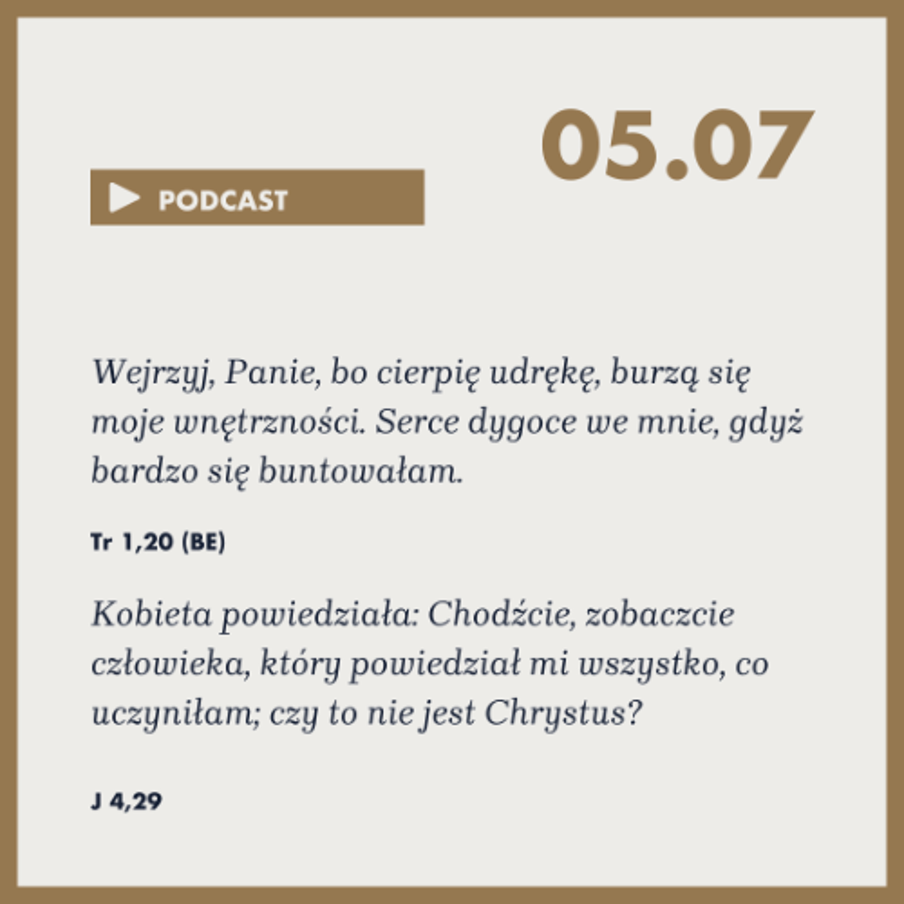 Poranek ze Słowem na 5 lipca 2025 episode artwork