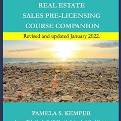 Read^^ 📖 Florida Real Estate Sales Pre-Licensing Course Companion     Paperback – May 18, 2018 [R.