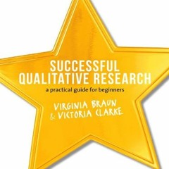 ( PdFp ) Successful Qualitative Research: A Practical Guide for Beginners by  Virginia Braun,Victori