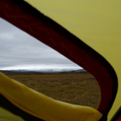 20190905 065136 Iceland Hveravellir Heavy Rain On Tent