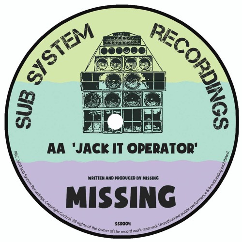 Missing 'Jack it Operator' - SSR004