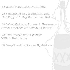 1) White Peach & Raw Almond