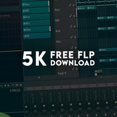 5K Subscribers | Trap Beat in FL Studio (Free FLP + Loops DL)