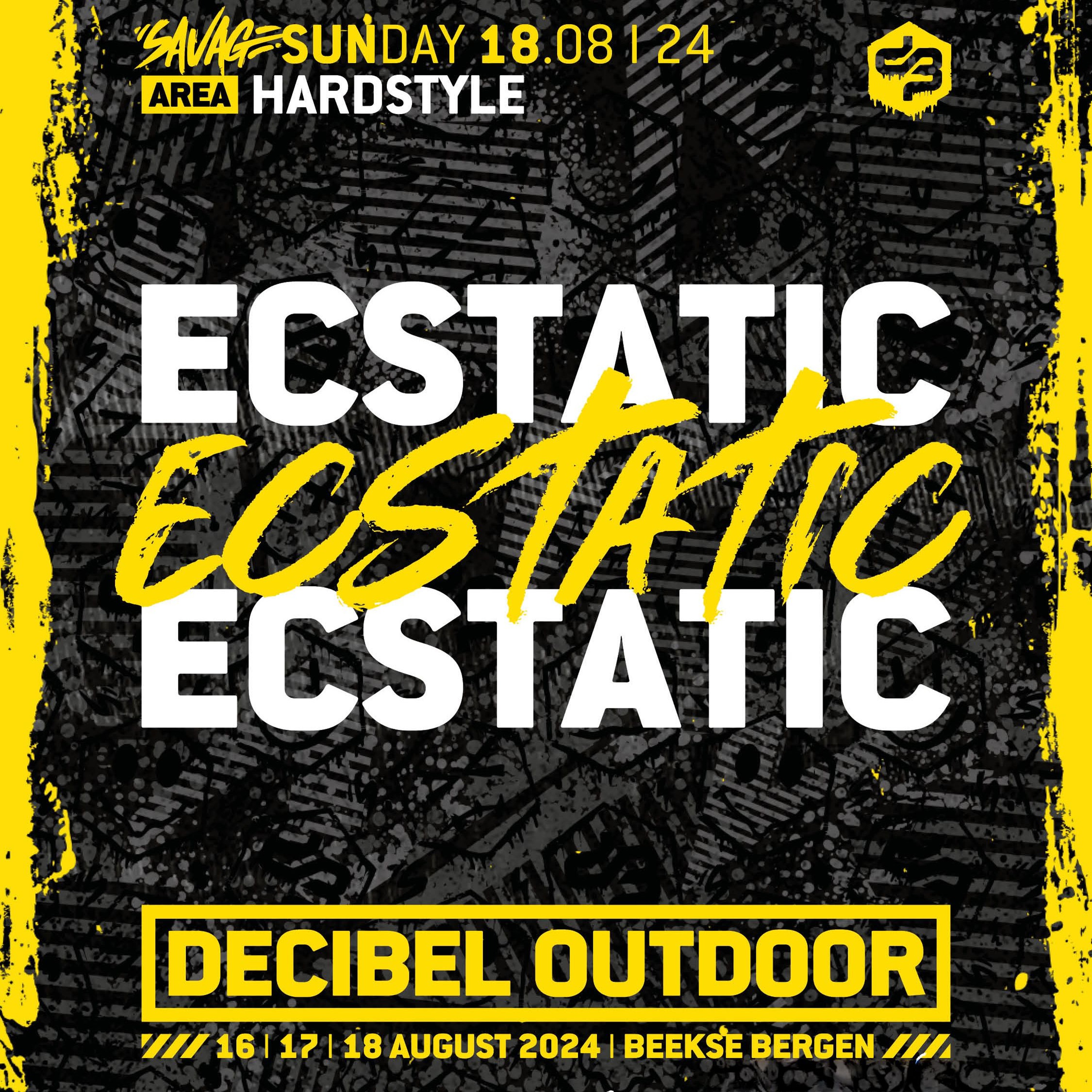 Ecstatic | Decibel outdoor 2024 | Hardstyle | SAVAGE SUNDAY episode artwork