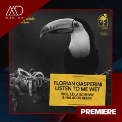 PREMIERE: Florian Gasperini - Listen To Me Wet (Halaros, Leila Scheiwe Remix) [For Senses]