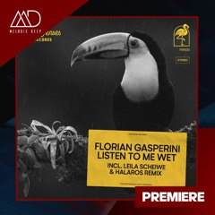 PREMIERE: Florian Gasperini - Listen To Me Wet (Halaros, Leila Scheiwe Remix) [For Senses]