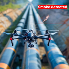 Unveiling Inspection of Pipelines with Drones and Computer Vision in Oil & Gas Industry