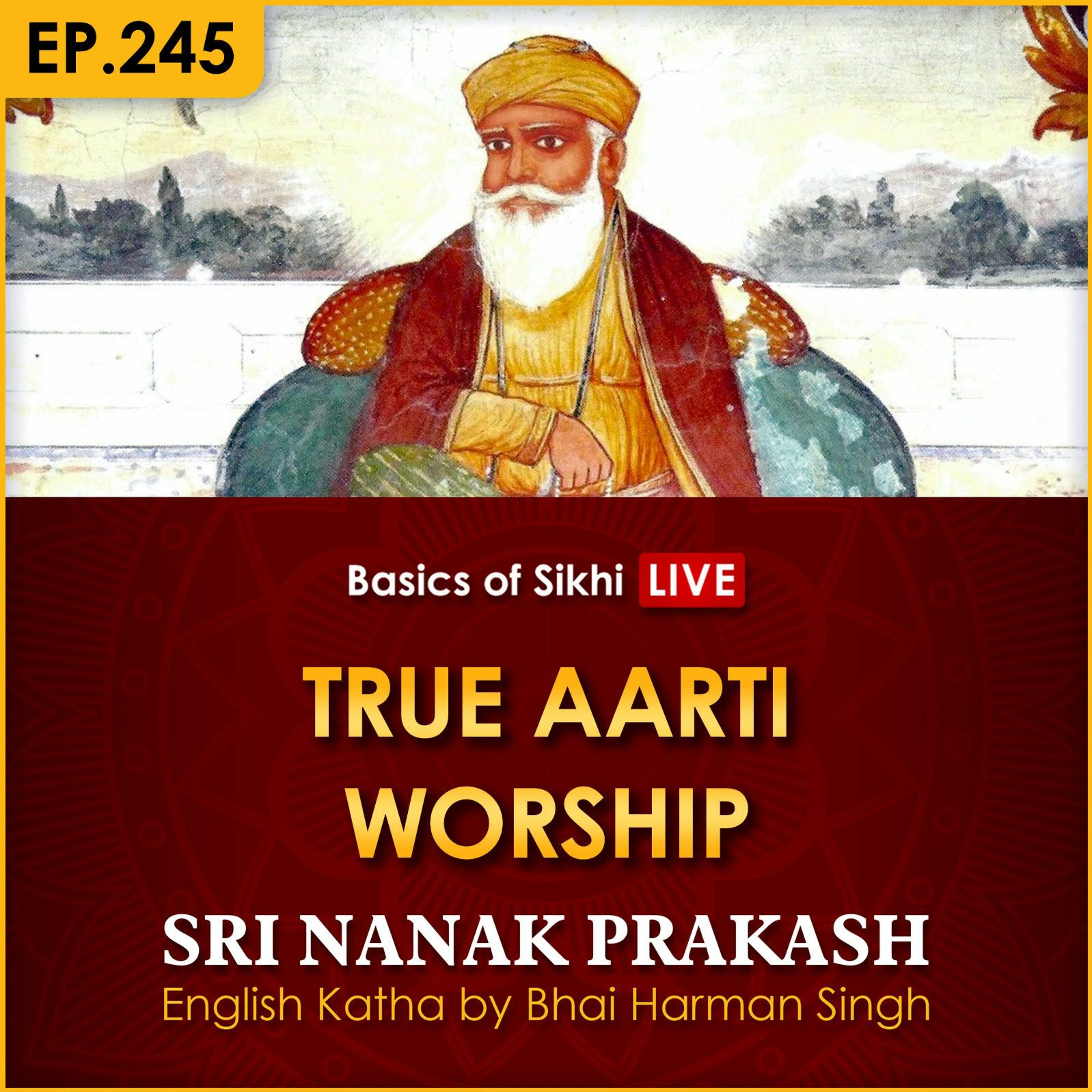 #245 True Aarti Worship | Sri Nanak Prakash Katha | Bhai Harman Singh episode artwork