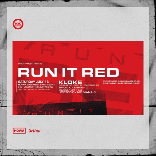 Bronx & MC Manaki @ Run It Red July 16 - Live