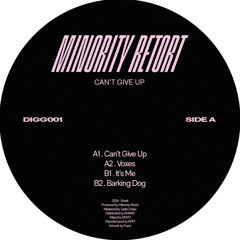 DIGG001  MINORITY RETORT - CAN'T GIVE UP