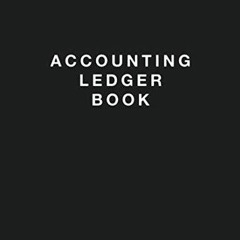 ePUB download Accounting Ledger Book: Simple Accounting Ledger for Bookkeeping