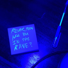 ARE YOU IN THE RAVE?