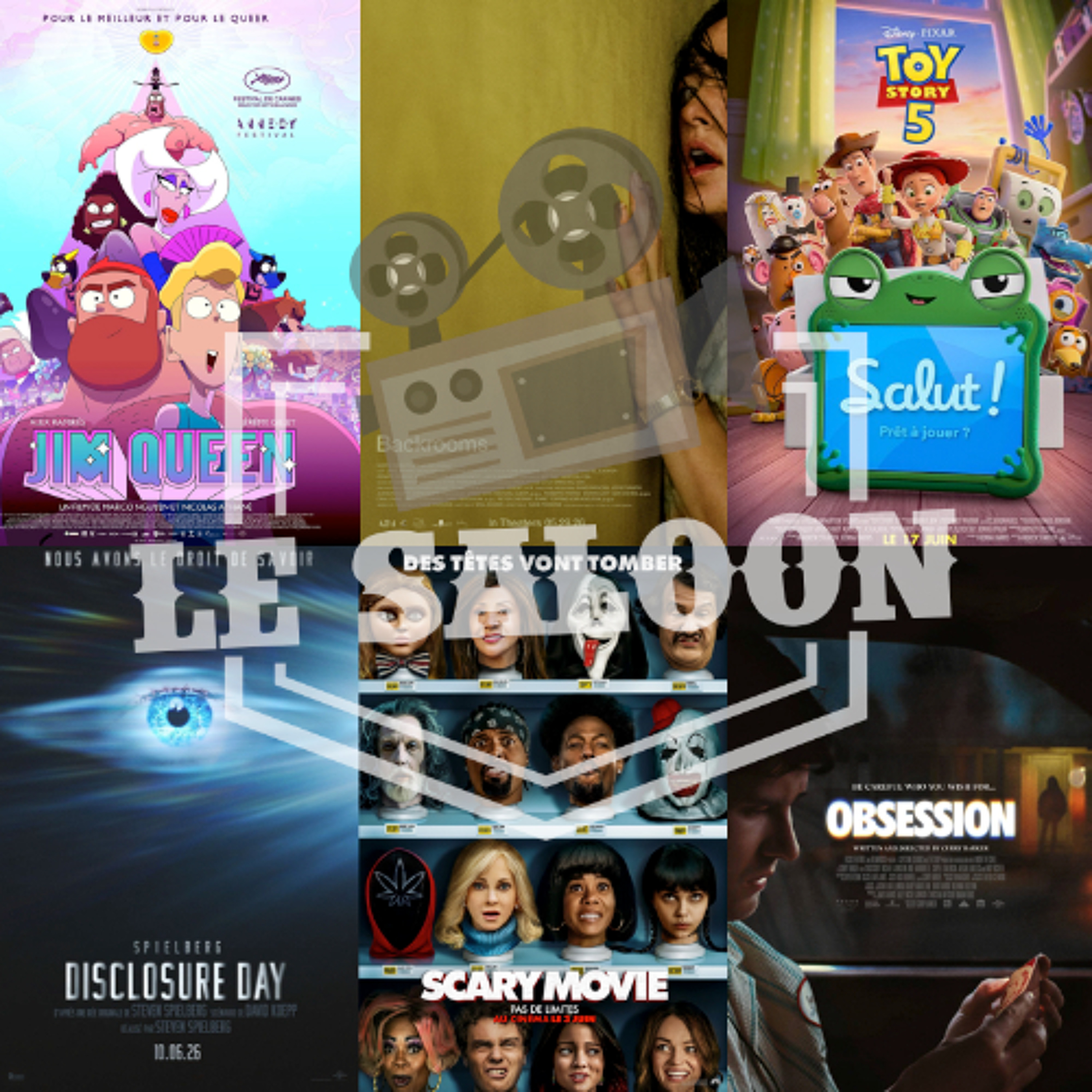 BACKROOMS, OBSESSION, TOY STORY 5 et STEVEN SPIELBERG - Le Saloon de juillet 2026 episode artwork
