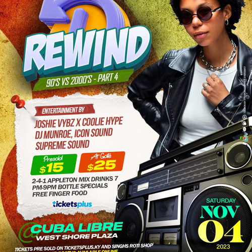 SIGNATURE SATURDAYS REWIND PT.4 - NOV 4 2023 LIVE AUDIO / JOSHIE VYBZ X COOLIE HYPE