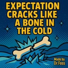 Expectation cracks like a bone in the cold