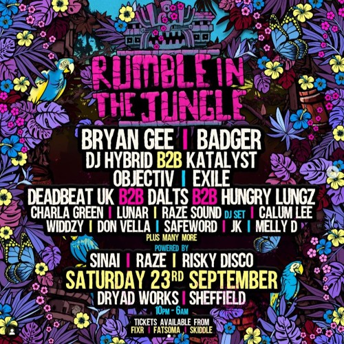 🌳🦁 Widdzy | Rumble In The Jungle ~ Sheffield 🦁🌳 23/09/2023