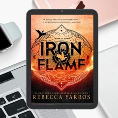Captivating imagery, Iron Flame by Rebecca Yarros