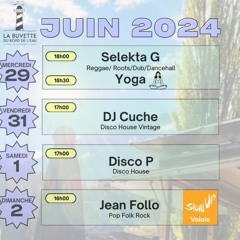 2024-06-01 DiscoP @ Bar Au Bord De l'Eau / Sierre