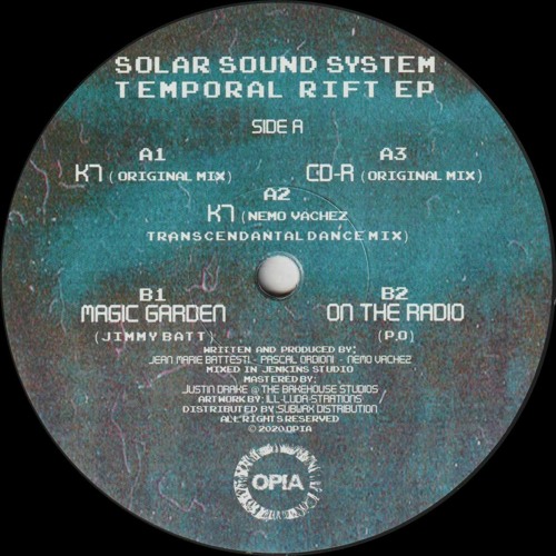 Solär Sound System - Temporal Rift EP (Incl. Nemo Vachez Remix) (OPIA007)