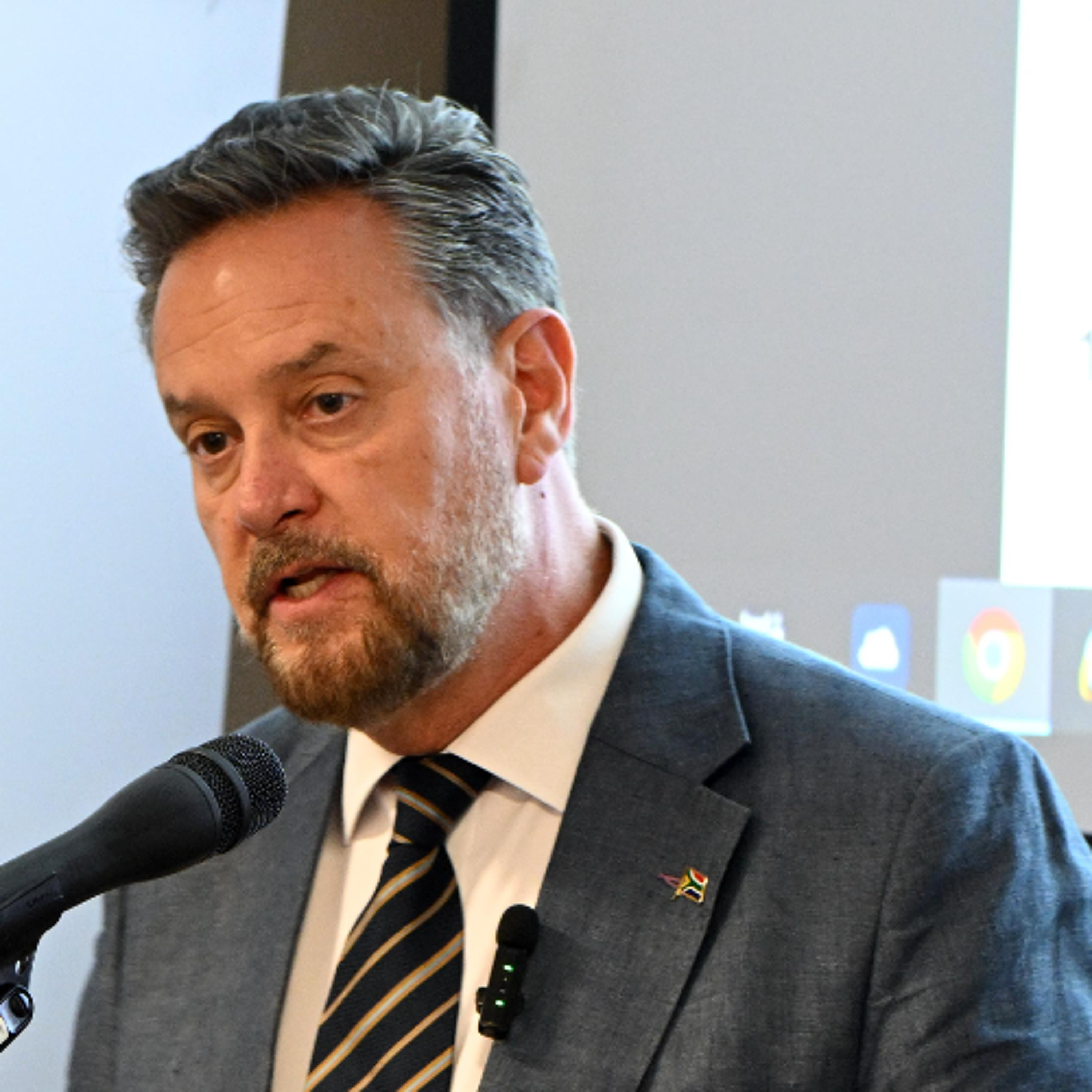 Mr Ben Jourbert speaking to Ubuntu Radio about 29th International IORA Day