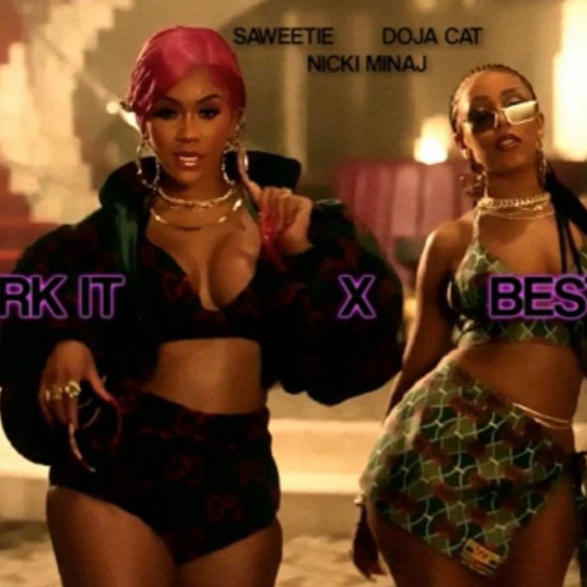 Saweetie Ft. Doja Cat & Nicki Minaj – Best Friend (Work It Remix) Missy Elliot