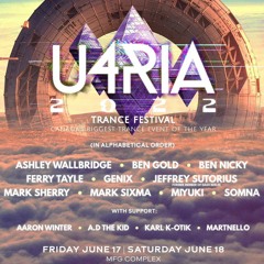 Mark Sherry LIVE @ U4RIA Trance Festival 2022 (MFG Complex, Toronto) [17.06.22]