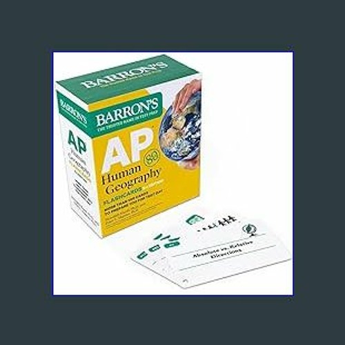 Stream [Ebook] 💖 AP Human Geography Flashcards, Fifth Edition Upto
