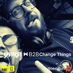 Bara W B2B Change Things Live @ Slakthuset Rooftop [Progressive House]