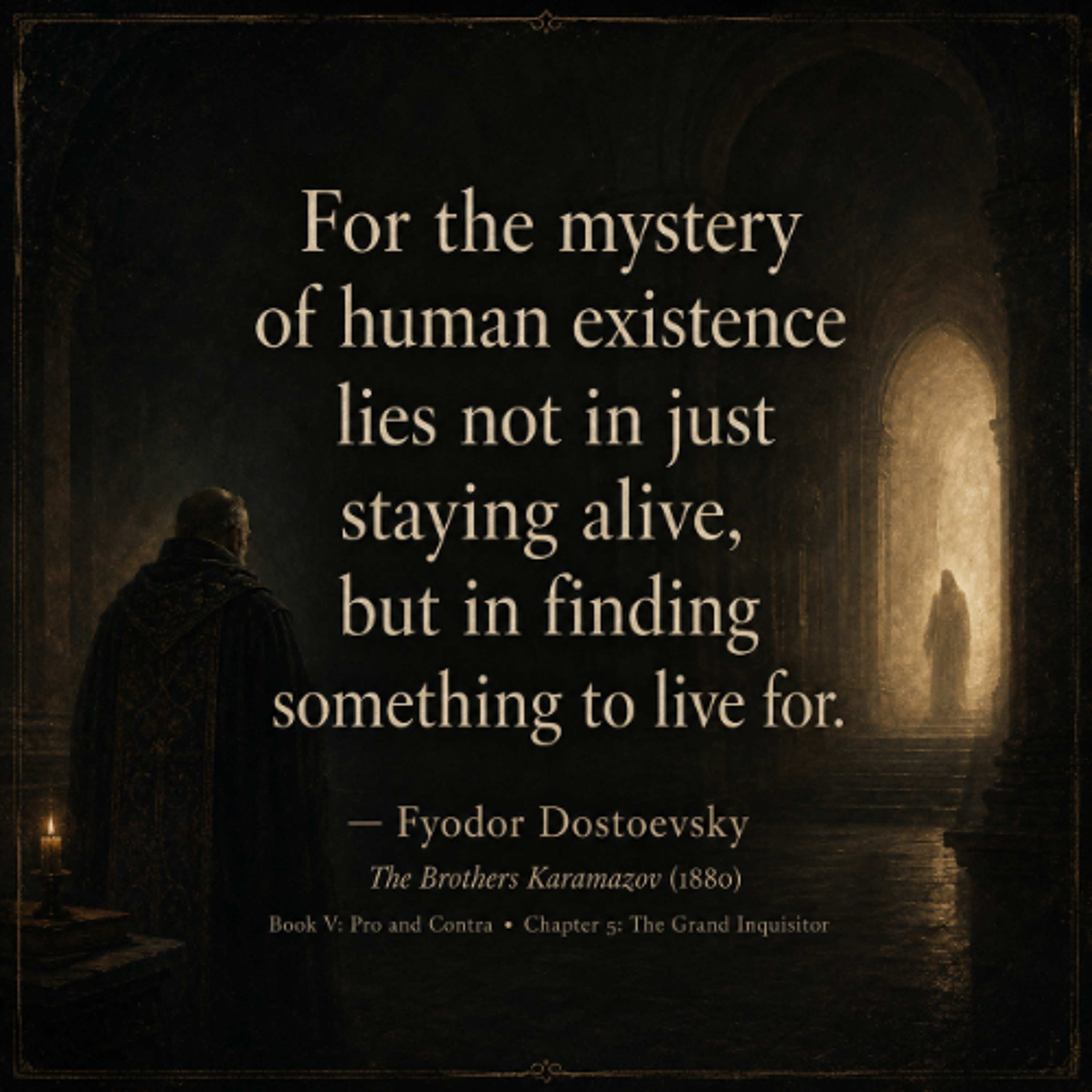 Beyond the Grand Inquisitor’s Mercy. What You Cannot Be Given. #SimpleReminder episode artwork