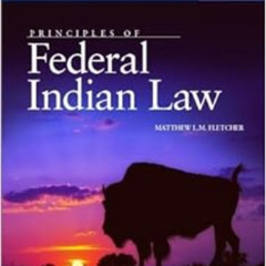 VIEW EBOOK 📗 Principles of Federal Indian Law (Concise Hornbook Series) by Matthew F