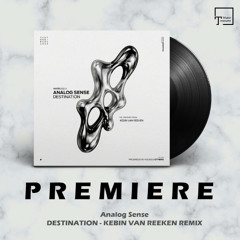 PREMIERE: Analog Sense - Destination (Kebin van Reeken Remix) [VENTURE RECORDS]
