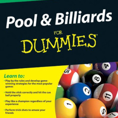[Download] PDF 💗 Pool & Billiards For Dummies by  Nicholas Leider EBOOK EPUB KINDLE