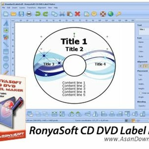 Stream Ronyasoft Cd Dvd Label Maker V3 01 10 Incl Keygen __TOP__ by Nate |  Listen online for free on SoundCloud