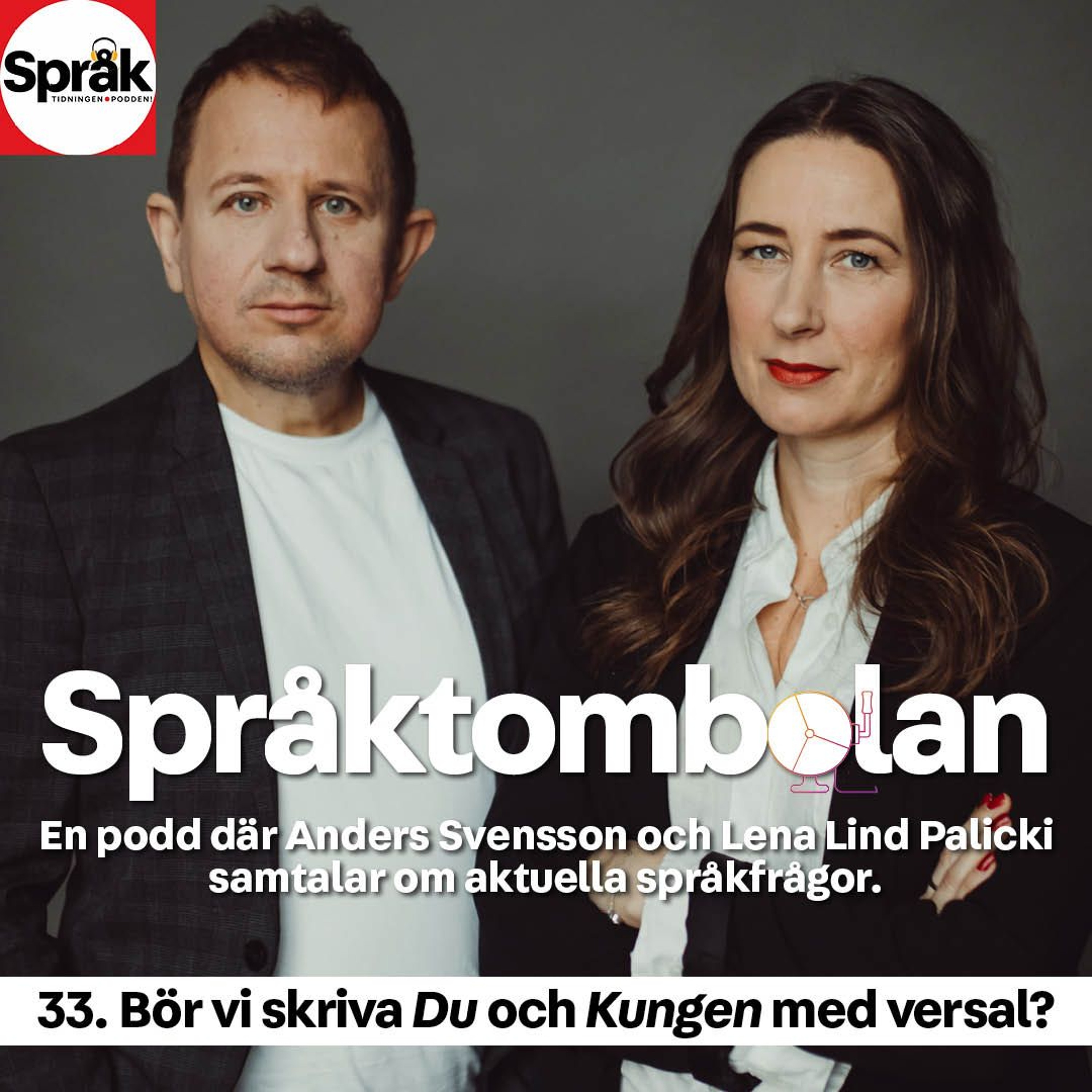 Ska Du och Kungen skrivas med versal? Språktombolan 33 episode artwork