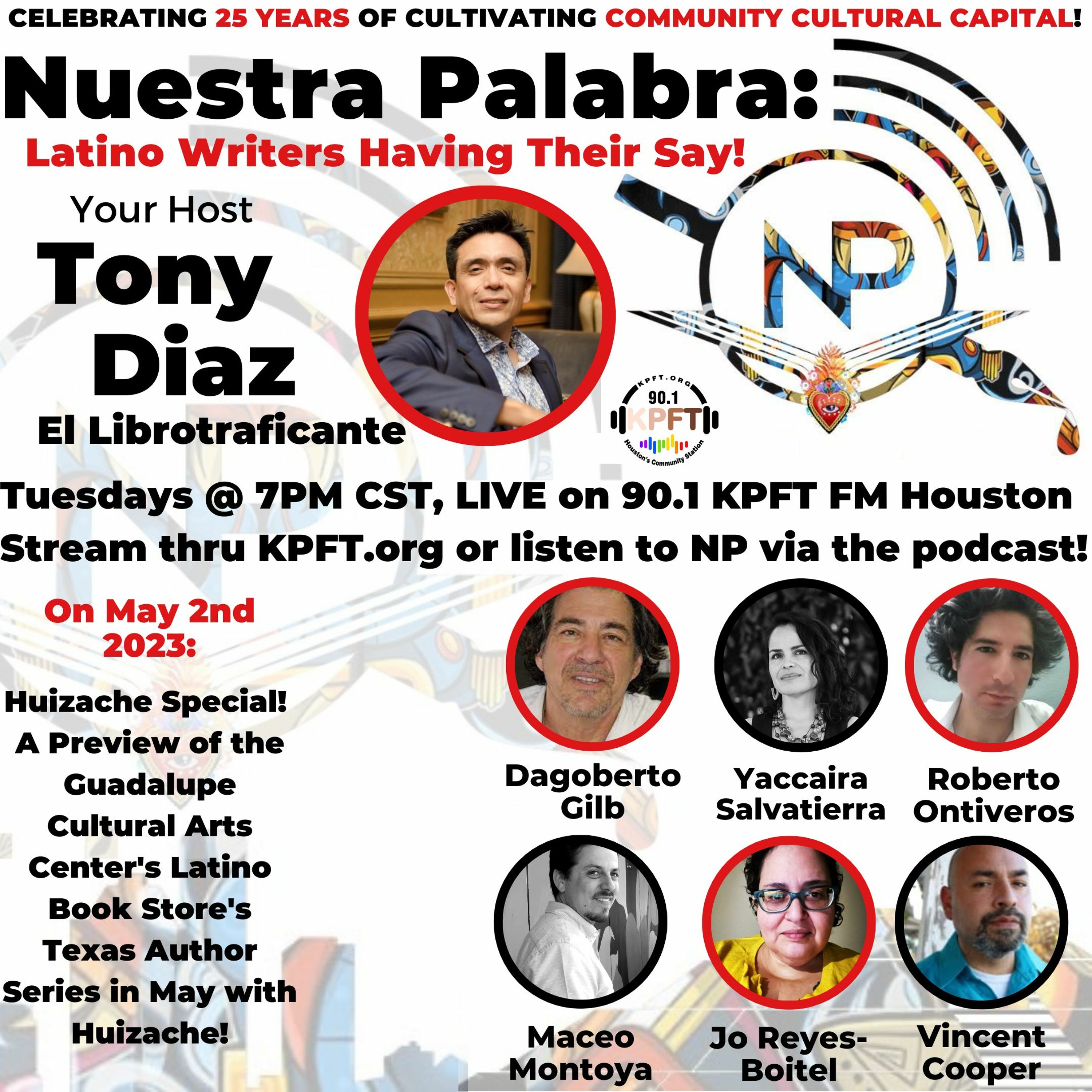 Nuestra Palabra: Latino Writers Have Their Say w/ Tony Diaz