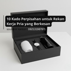 10 Kado Perpisahan untuk Rekan Kerja Pria yang Berkesan