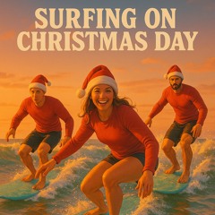 Surfing on Christmas Day