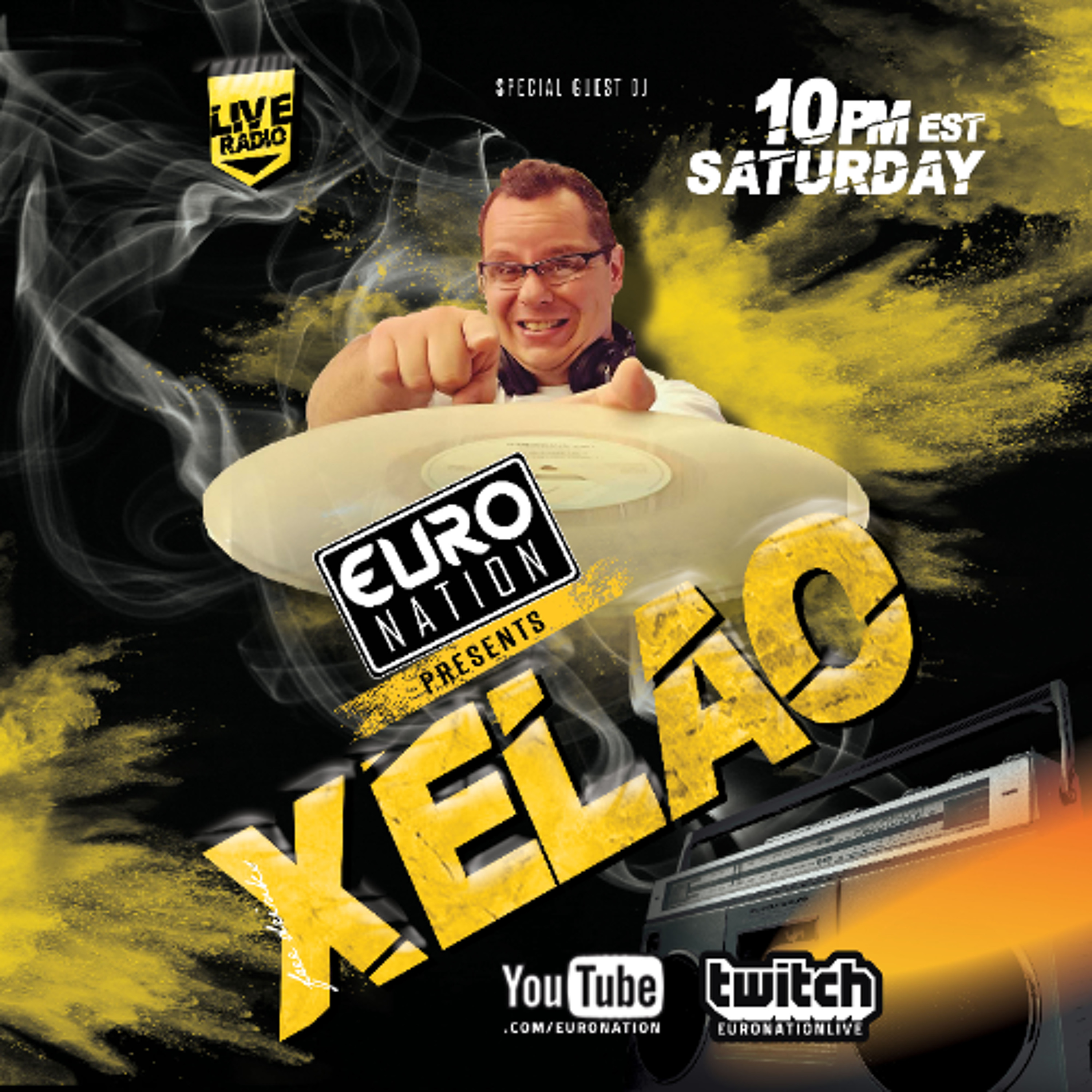 DJ Xelao Euro Nation Mix November 2025 episode artwork